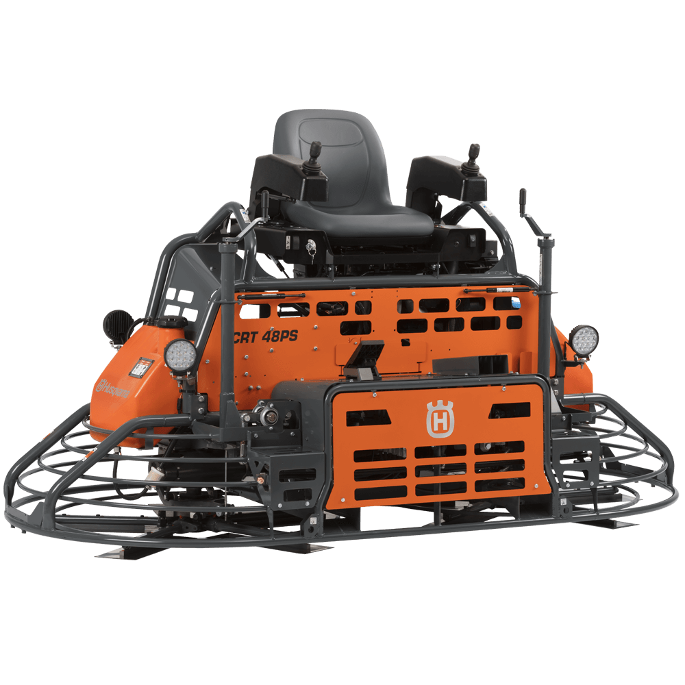 Allanadora de Concreto Doble 244 cm Motor kubota Husqvarna CRT 48PS