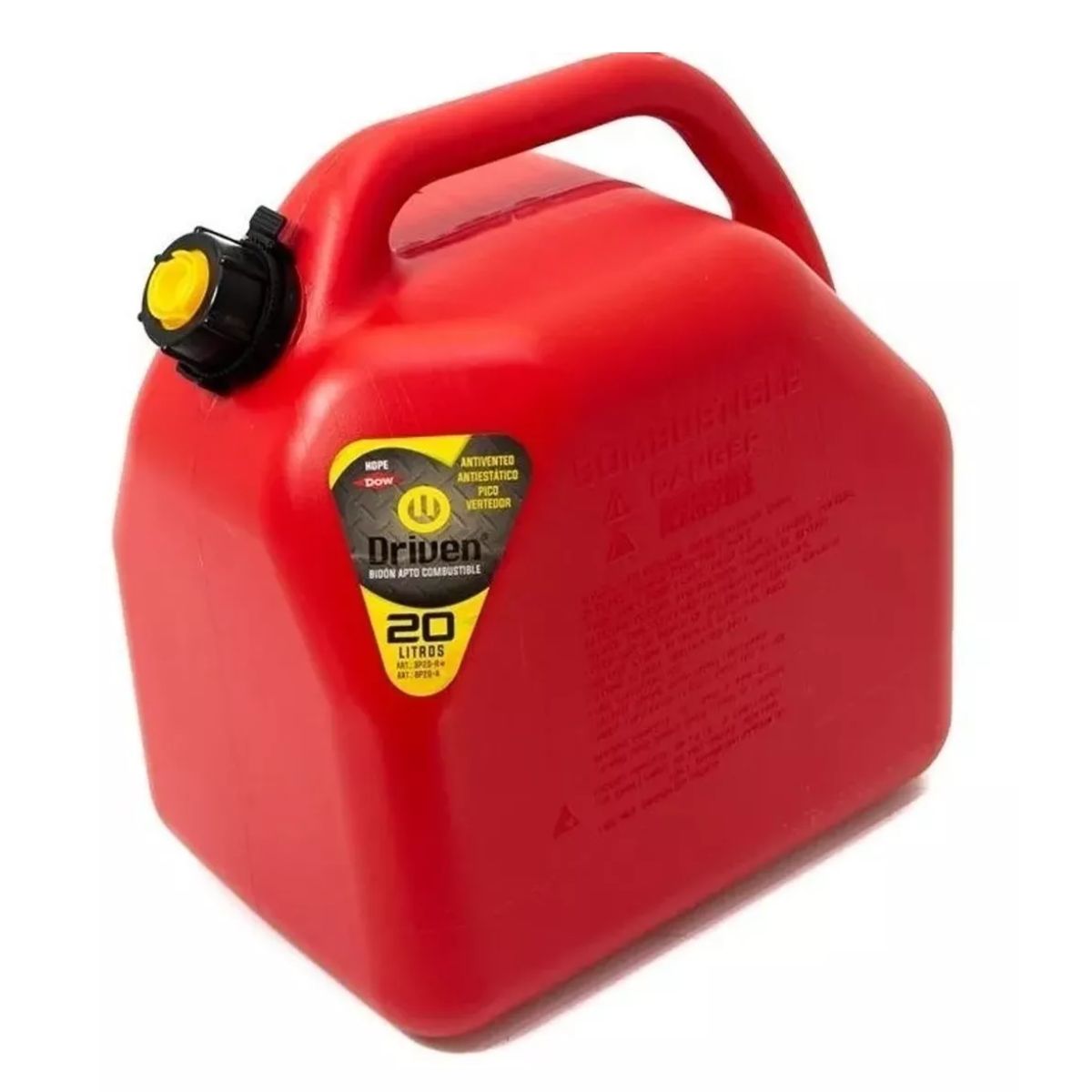 Bidon Combustible 20 Lts Nafta Diesel Driven Pico Vertedor frente
