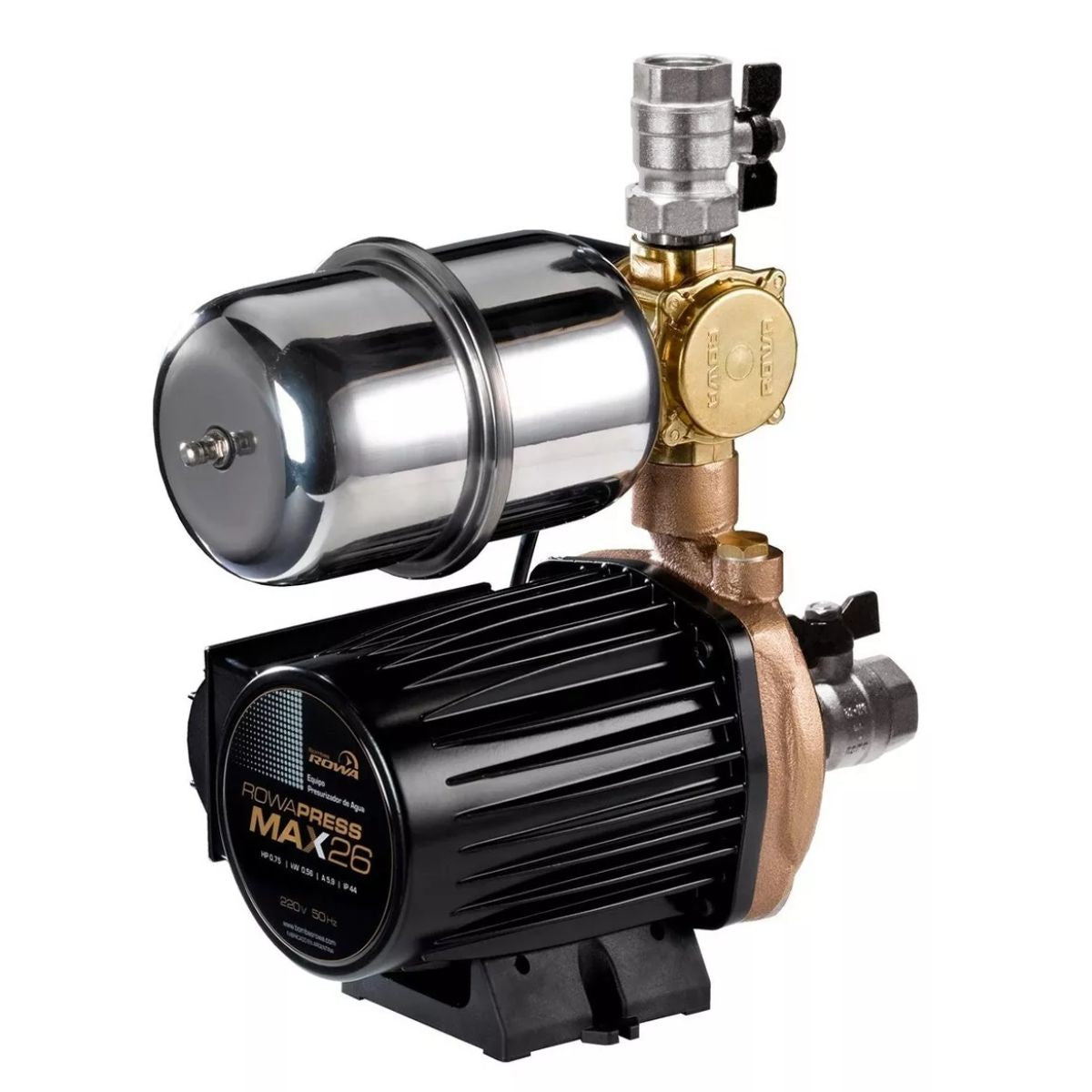 Bomba Rowa Presurizadora Max Press 26 frente