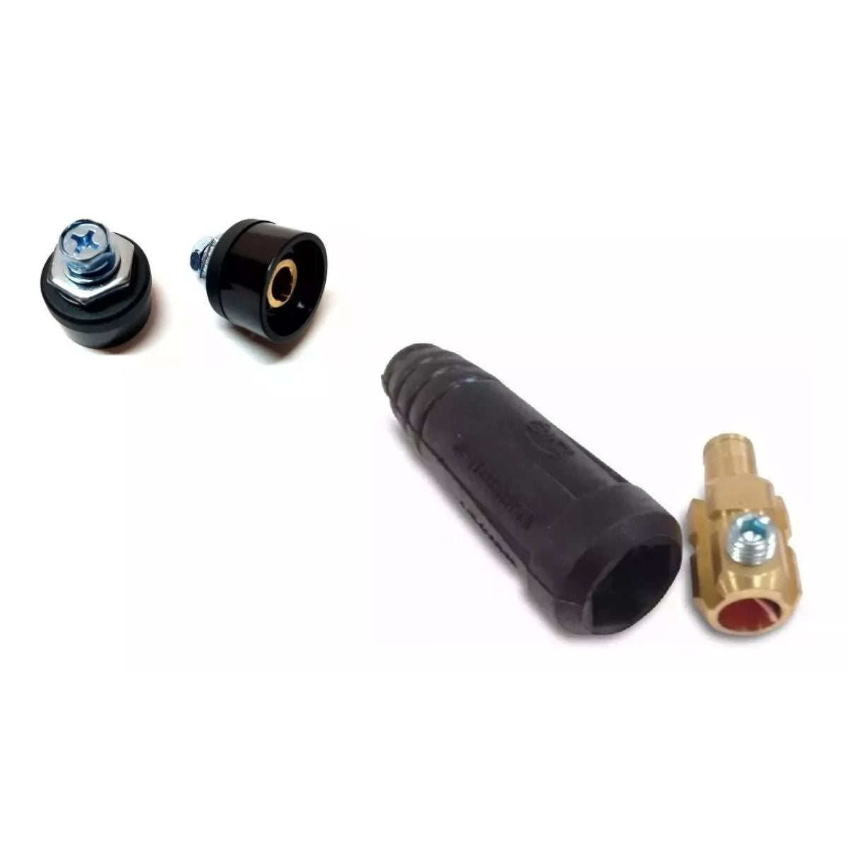 Conector Macho Hemba 9 Mm 10-25 Soldadora Electrodo Tig Masa combo