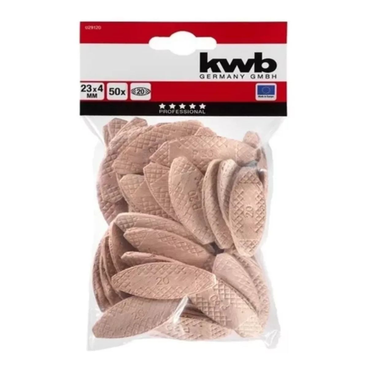 Galleta Para Engalletadora Tarugo 15 X 4 Carpintería 50u paquete