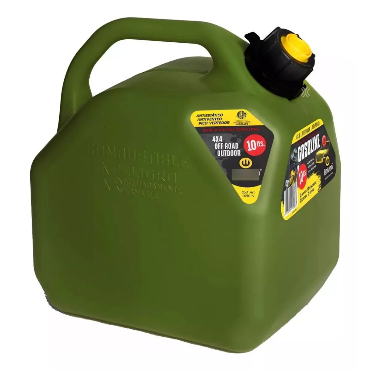 Bidón Combustible 10 Lts Nafta Diesel Pico Vertedor Driven