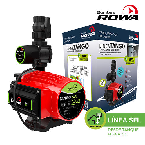 Bomba Presurizadora 7/10 HP Rowa Tango Sfl 24 tanque elevado