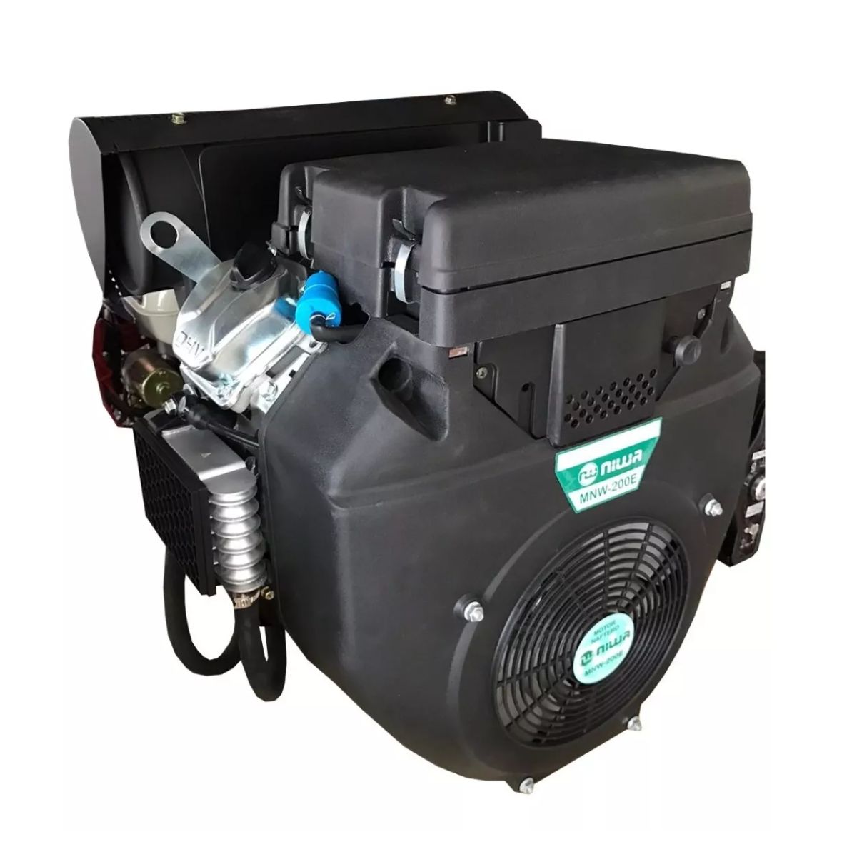 Motor Naftero Explosion 20 Hp Bicilindrico Arranq Elec Niwa frente