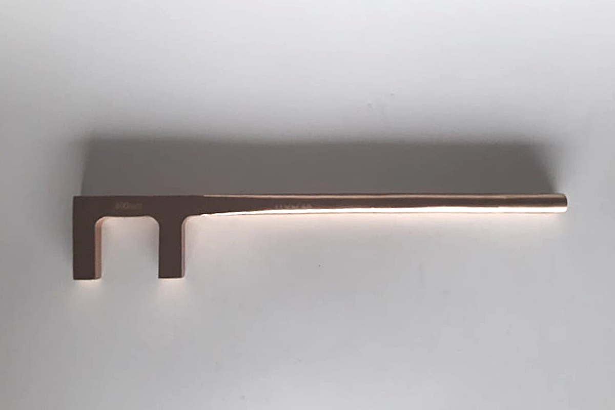 Llave Abre Válvula Antichispa 400 x 50 mm Cu- Be Wolfer EX146-50