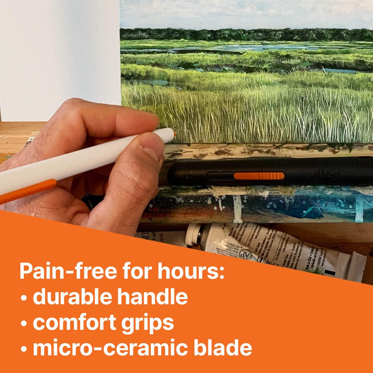 Cutter de Microceramica con Precisión retráctil Slice 10417