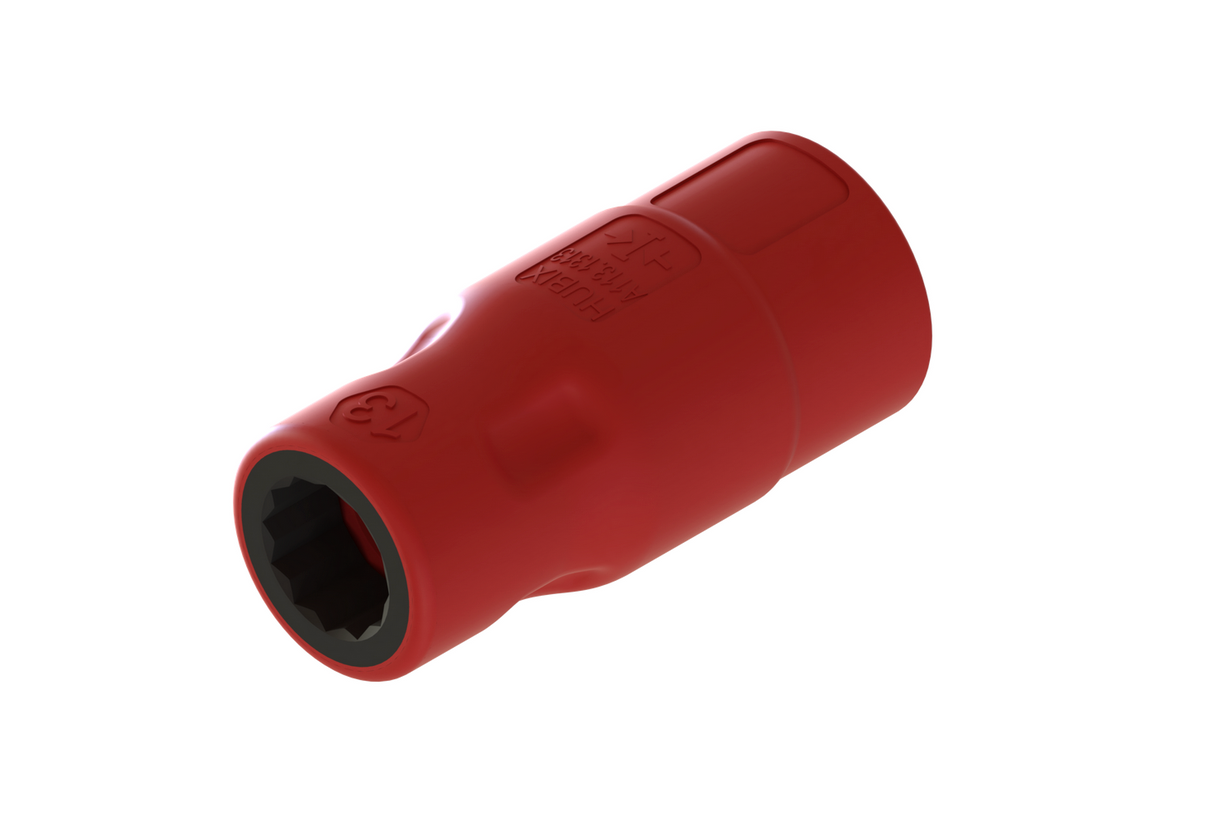 Bocallave Corta Aislada de 1/2 pulgada Hubix HN-13 13mm A113.1313