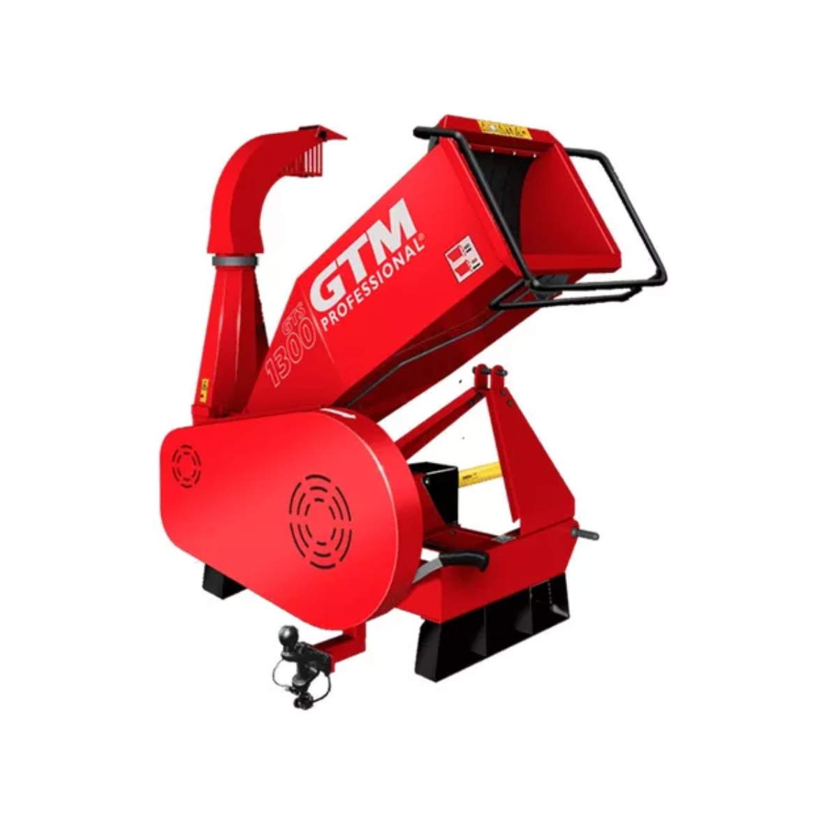 Chipeadora De Ramas Y Follaje Gts 1300pto Con Toma De Fuerza. frente