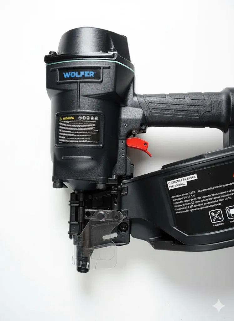 Clavadora Neumática Industrial 1-2,5 Wolfer Mcn55 pico