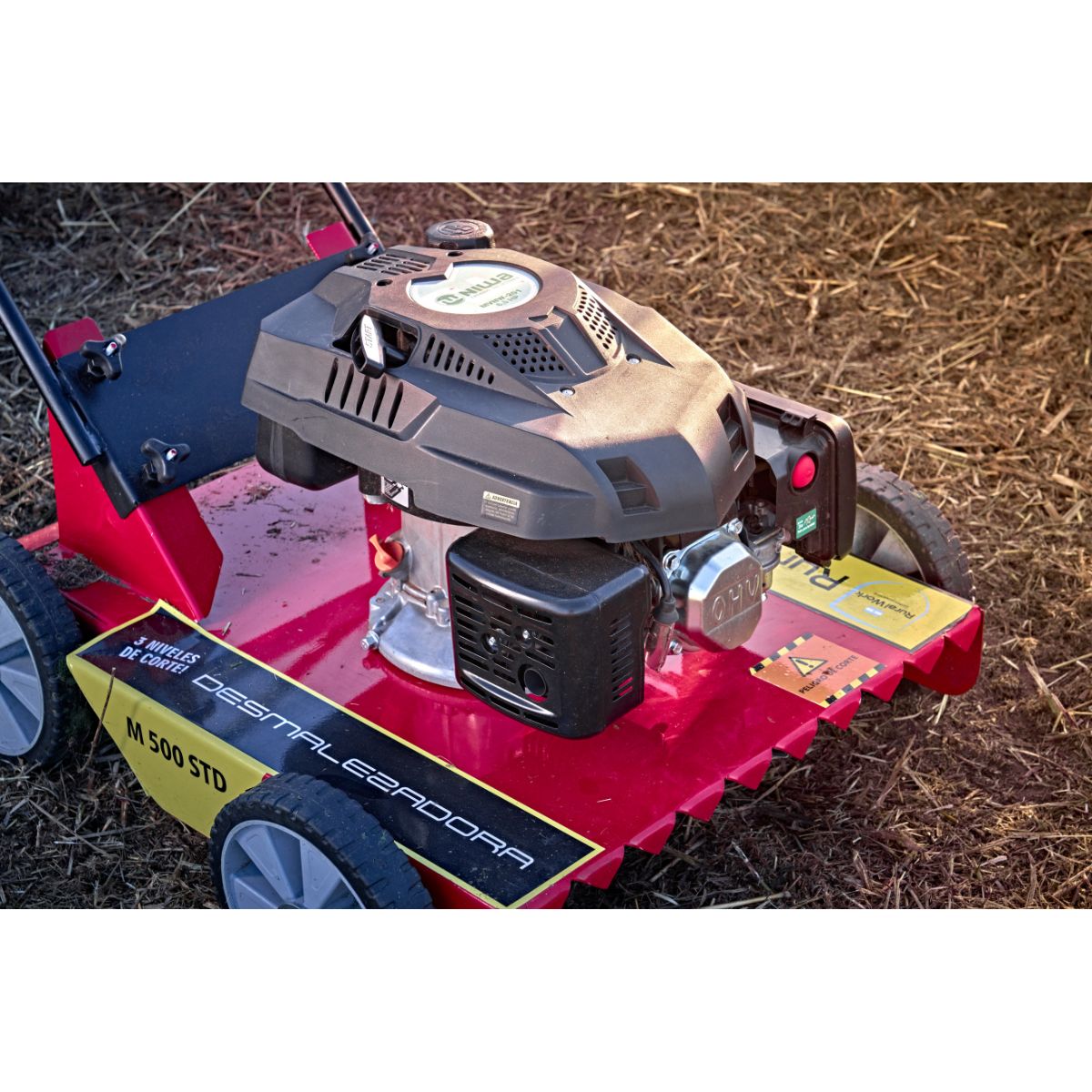 Cortadora De Césped 4T Niwa 6.5 HP M500 Rural Work Profesional motor