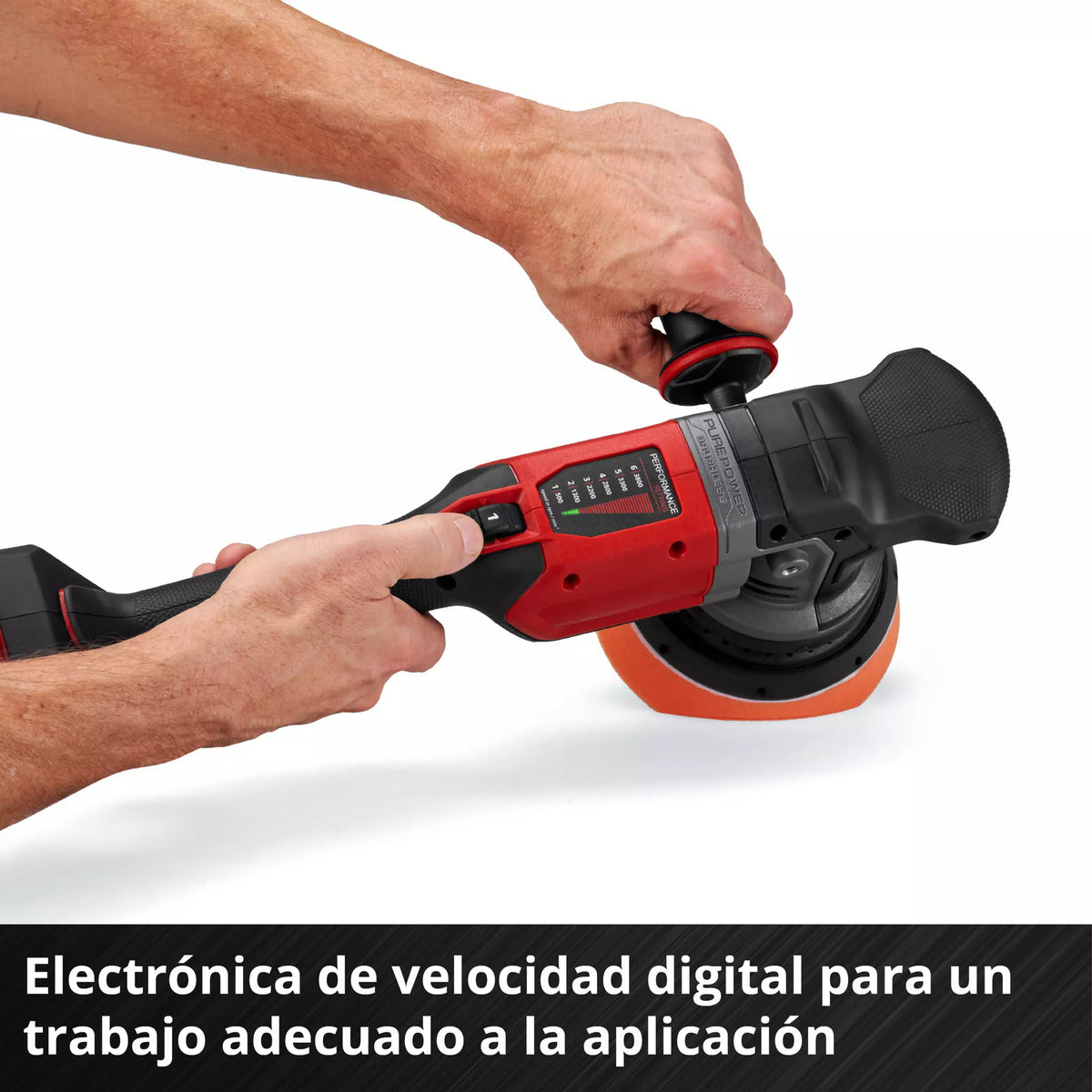 Pulidora Lijadora Rotorbital 4ah Einhell Cp-ep 18/125 Li Bl