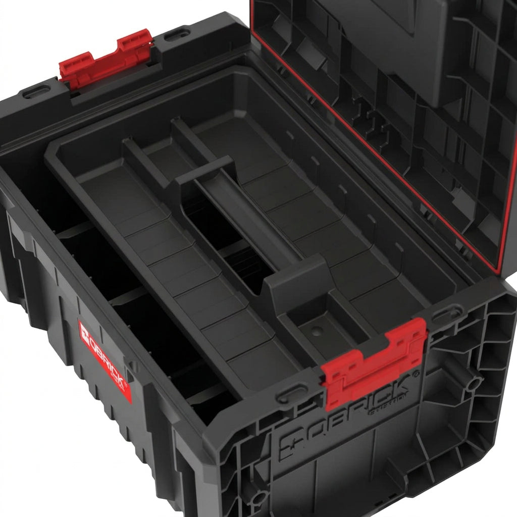 Caja de Herramientas Organizador Modular Qbrick Pro 19L 9