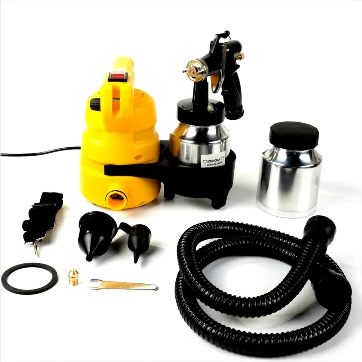 Equipo para Pintar Dogo ES-1C de 800w 1 L Tacho Metálico