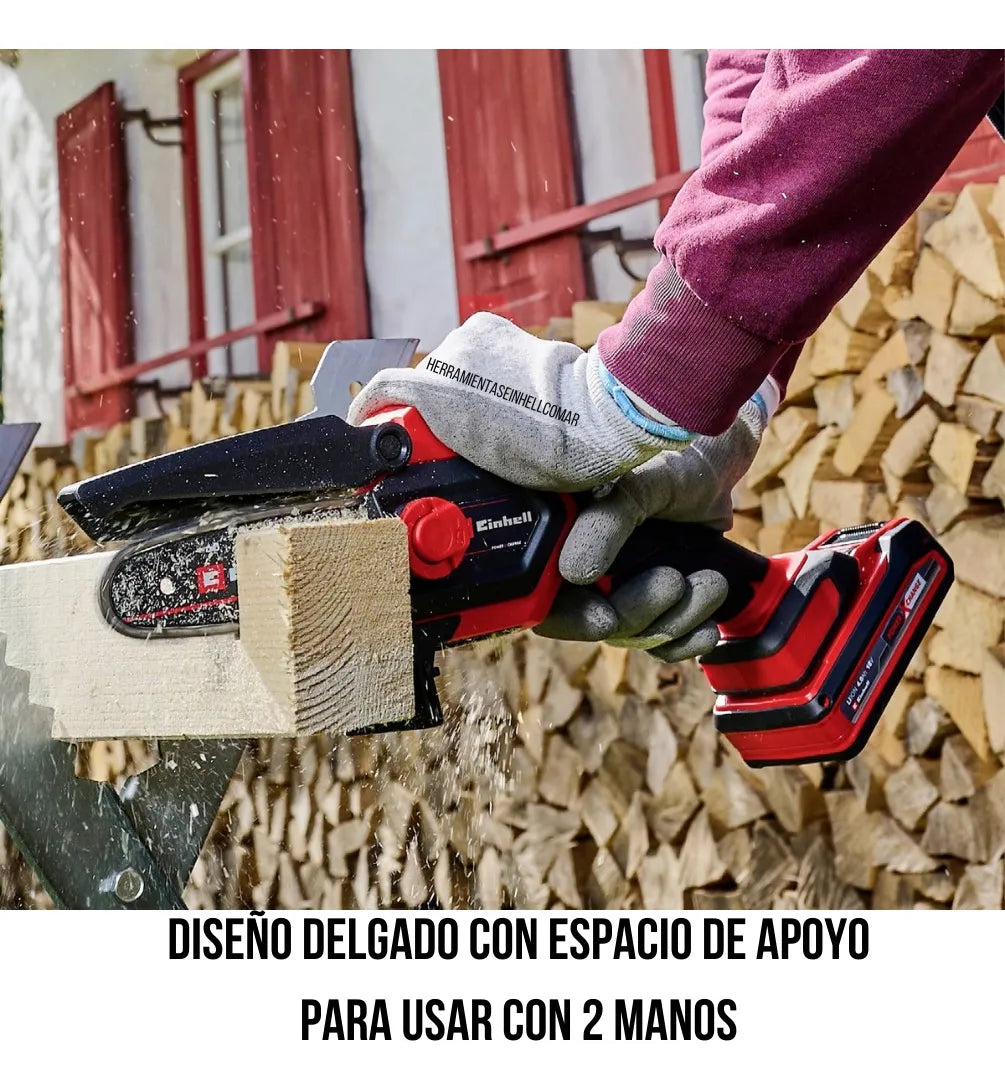 Motosierra de Poda Inalámbrica Ge ps 18/15 Li Bl solo 18v Einhell