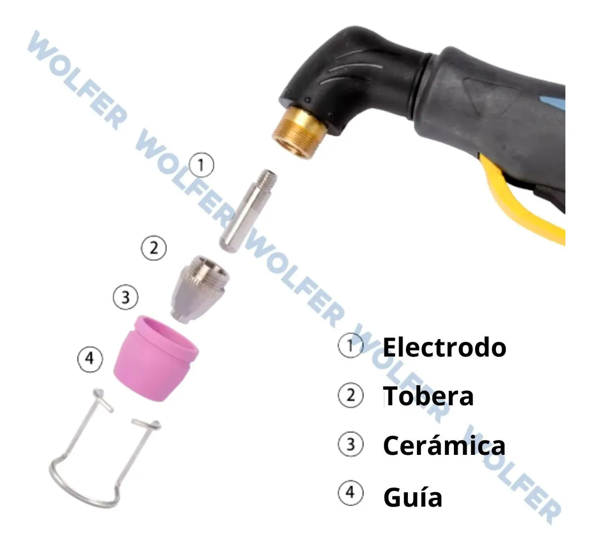 10 Consumibles Compatibles Con Logus Cpl-50 + Copa Wolfer