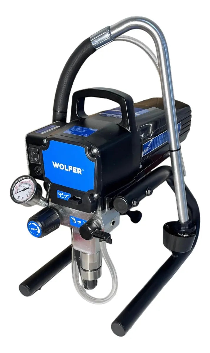 Equipo De Pintar Airless 900w Lacas c/Pico 517 + 521 Wolfer AL900