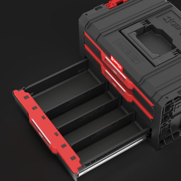 Caja De Herramientas Qbrick Pro Drawer 3 Cajónes Modular Apilable 5
