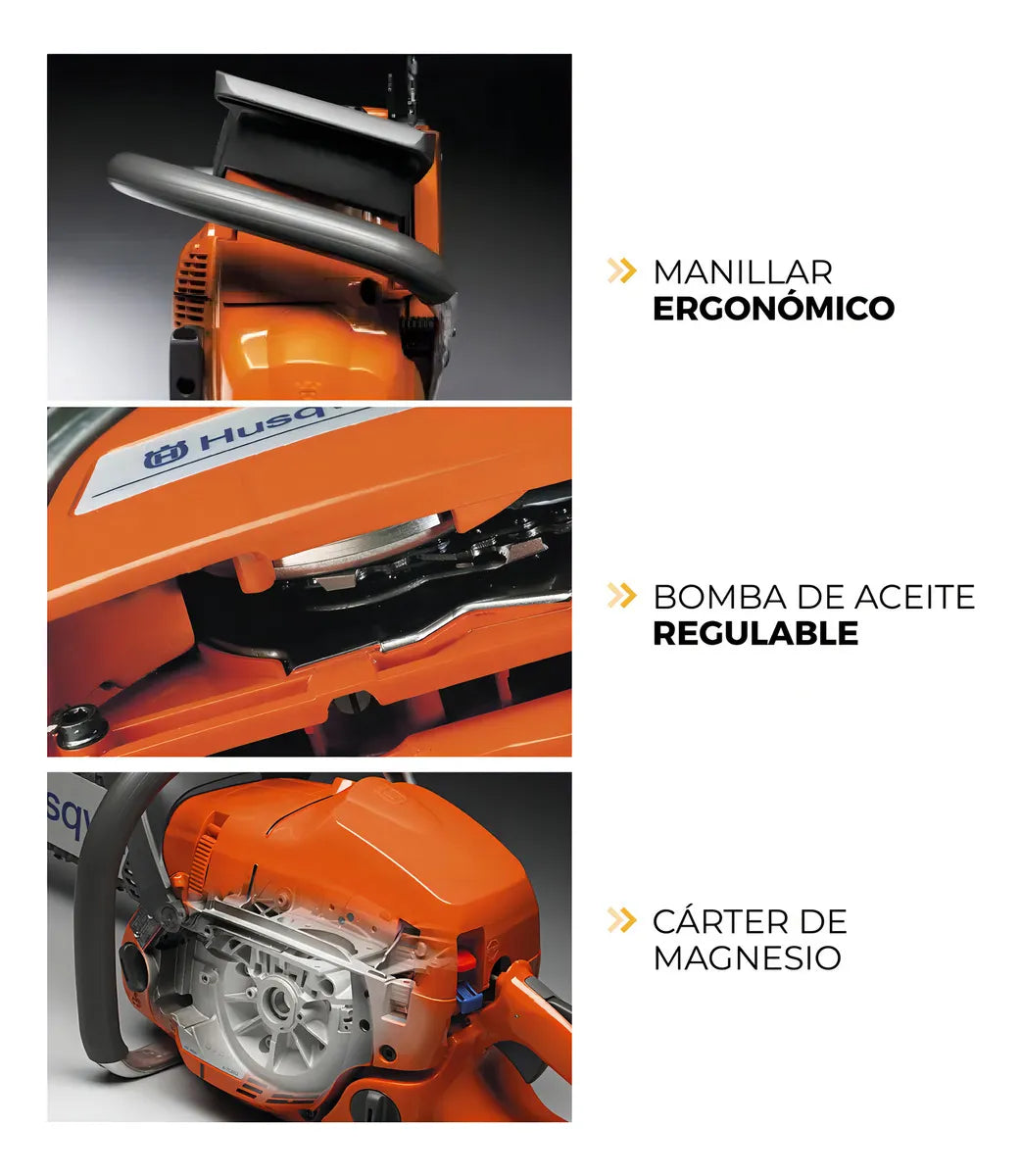 Motosierra 65,1 cc 4,6 HP Espada 18" Husqvarna 365