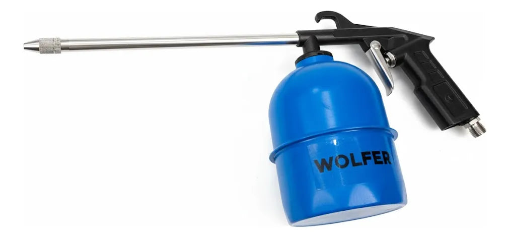 Kit Compresor Aire 5 Piezas Pistola Pintar Sopletear Inflar