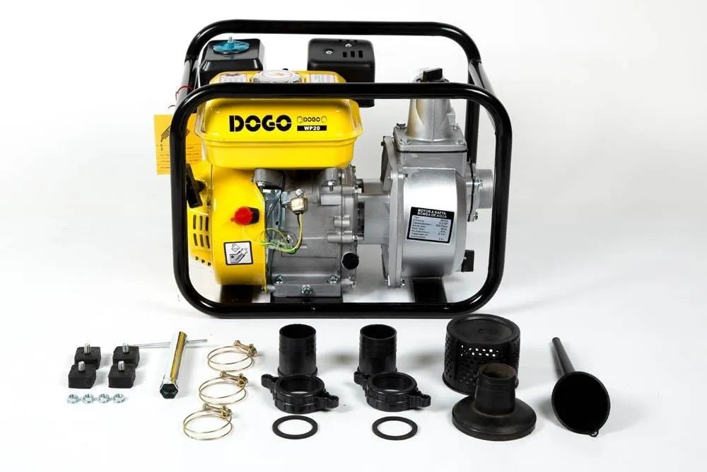 Motobomba Naftera de 2" Motor 4T 5.5 HP 600 L/min | Modelo Dogo 52120