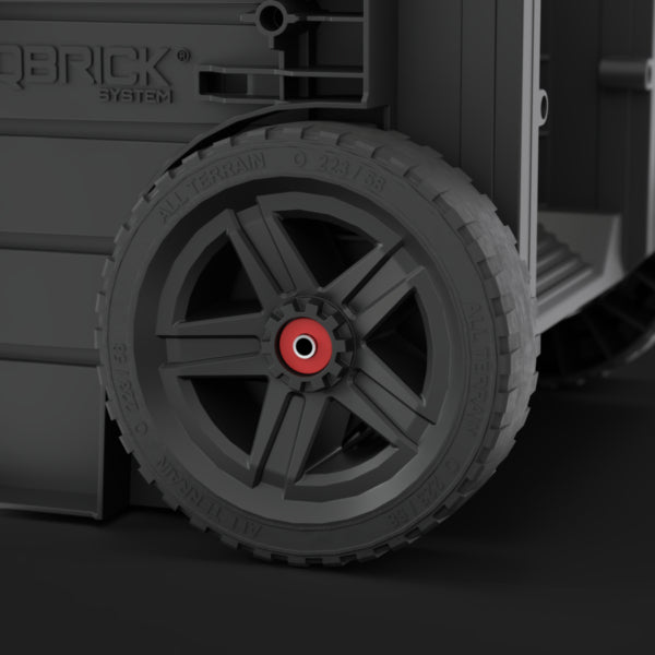 Carro de Herramientas Con Ruedas 2 Cajónes Qbrick Prime Modular 3