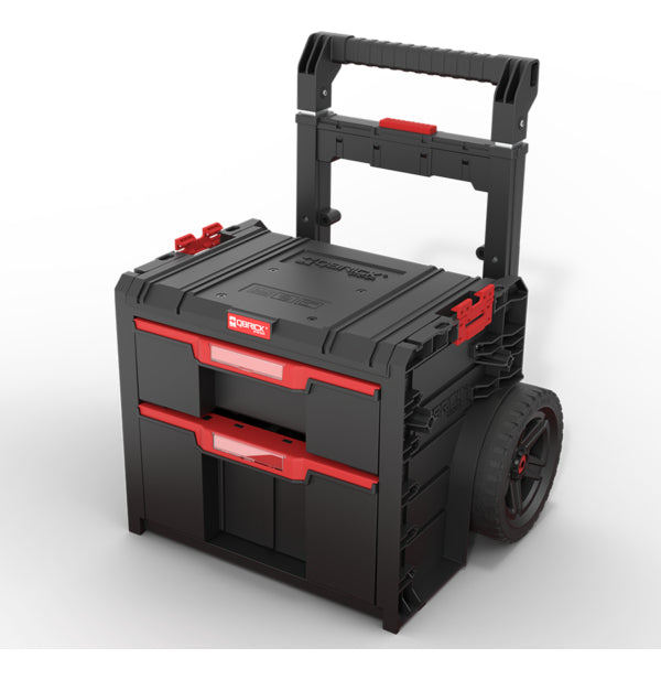 Carro de Herramientas Con Ruedas 2 Cajónes Qbrick Prime Modular 1
