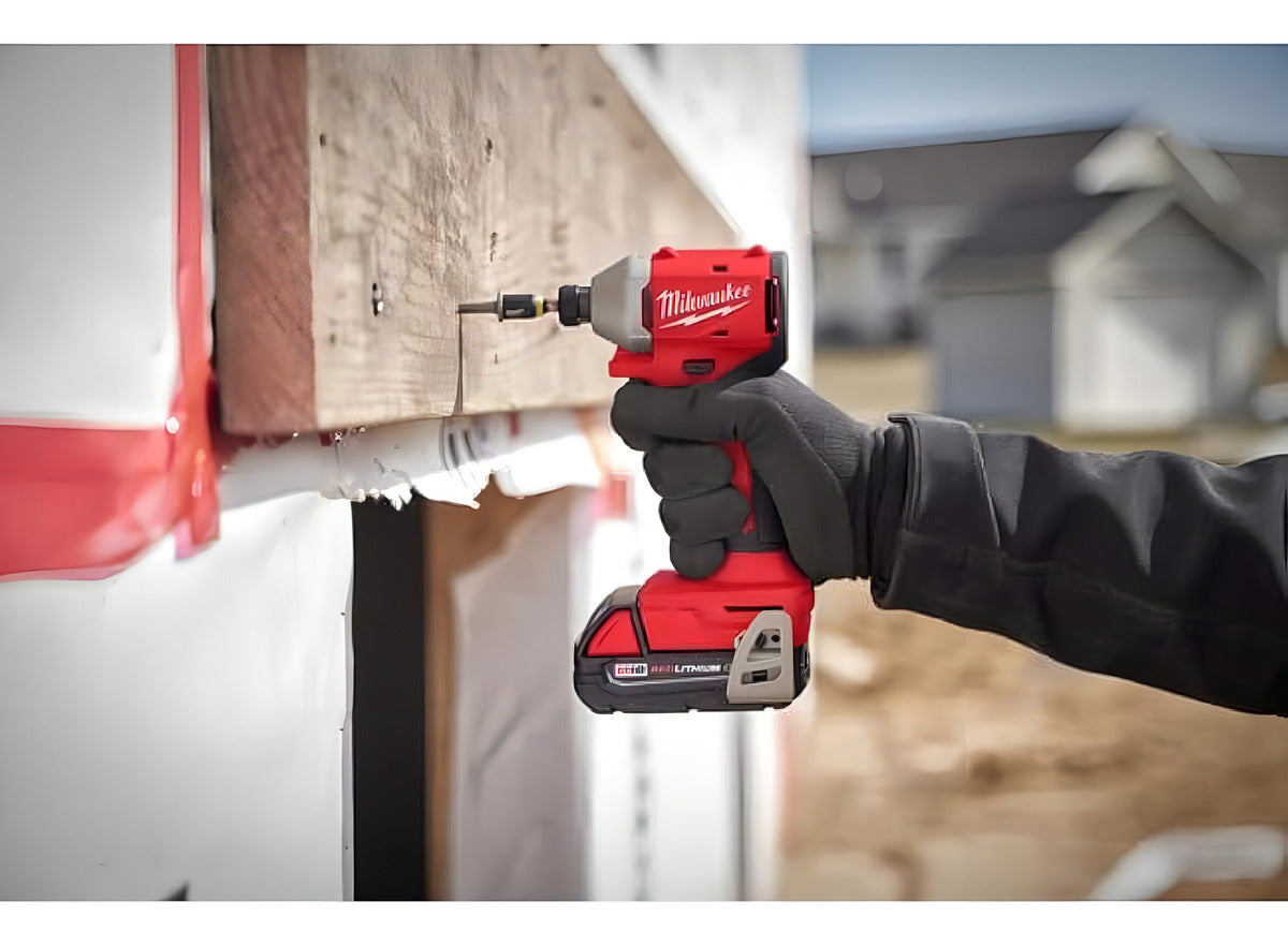 Atornillador de Impacto de 1/4" Brushless M18 Milwaukee 3650-20 3
