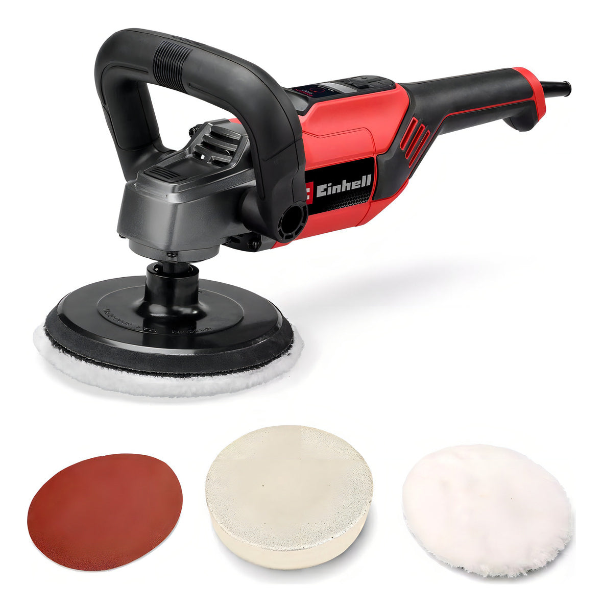 Pulidora y Lijadora Velocidad Regulable 150mm 1100W Einhell CC-PO 1100/150 CE