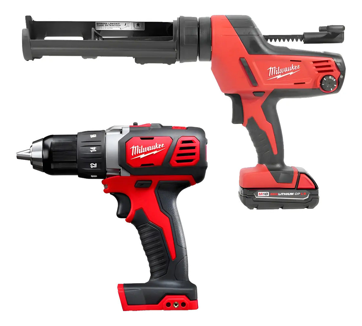 Combo Milwaukee Pistola Silicona + Talad