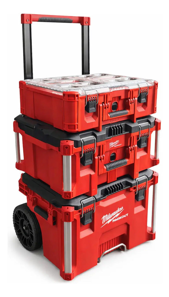 Carro De Herramientas Modular Cajas Rack Milwaukee 3 Packout