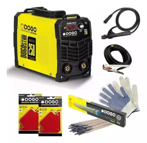 Soldadora Dogo Star 250 Inverter 250 Amp Mma Profesional