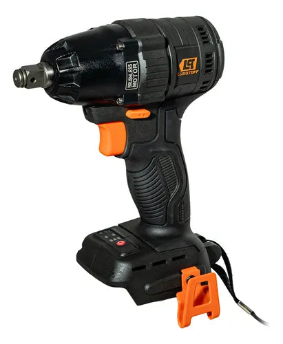 Llave Impacto Lusqtoff Encastre 1/2 Black Series Sin Bat Color Negro