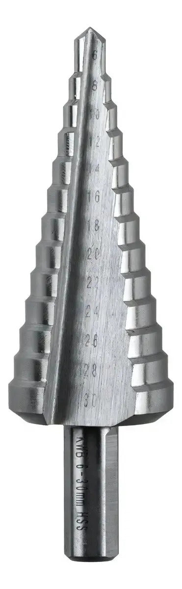Mecha Broca P/ Metales Escalonada 49525830 Kwb 6 -30 Mm