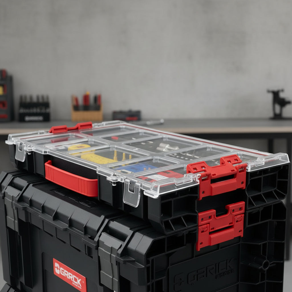 Carro Porta Herramientas Qbrick Pro Modular 3 Piezas