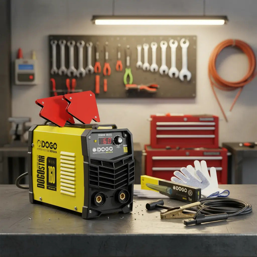 Soldadora Dogo Star 160 Inverter Mma Igbt + Combo + Piqueta