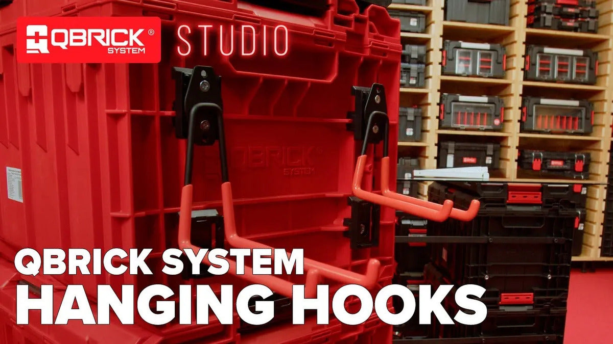 Soporte Gancho U Medio Qbrick Hook Para Caja Y Panel