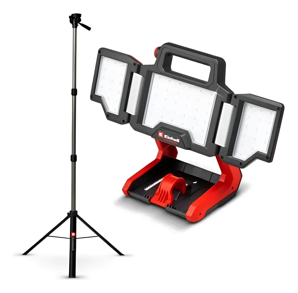 Reflector Inalambrico Y Tripode Einhell 3000 Lm Solo Sin Bat