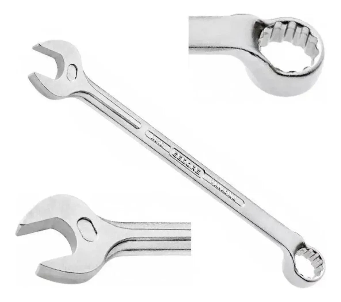 Llave Combinada Gedore 1.1/8 Acodada Acero Vanadio