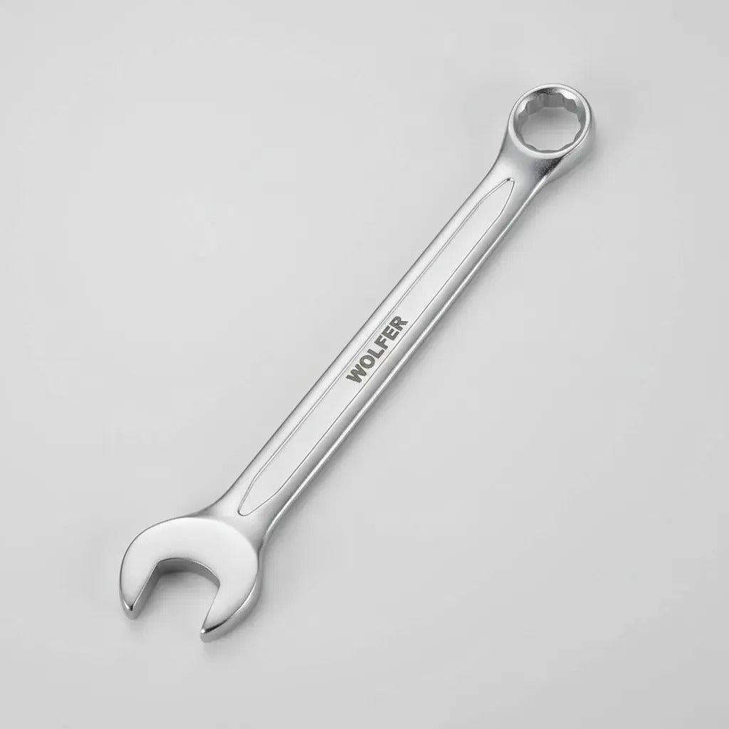 Llave Combinada 14mm Wolfer Acero Cr-v Profesional Din 3113