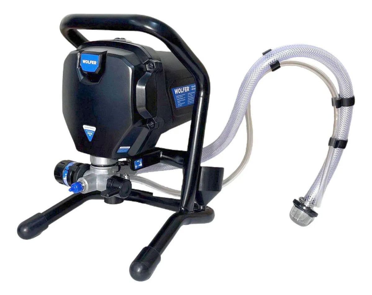 Airless Equipo Para Pintar 700w Wolfer 517 Y 515 Mm Boquilla