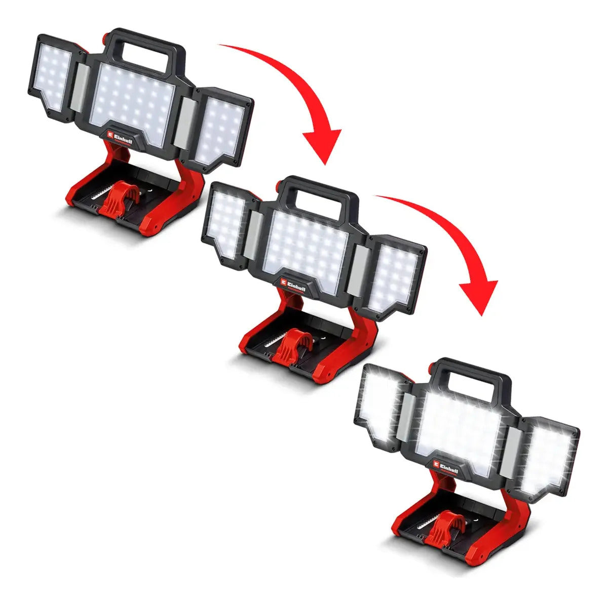 Reflector Inalambrico Y Tripode Einhell 3000 Lm Solo Sin Bat