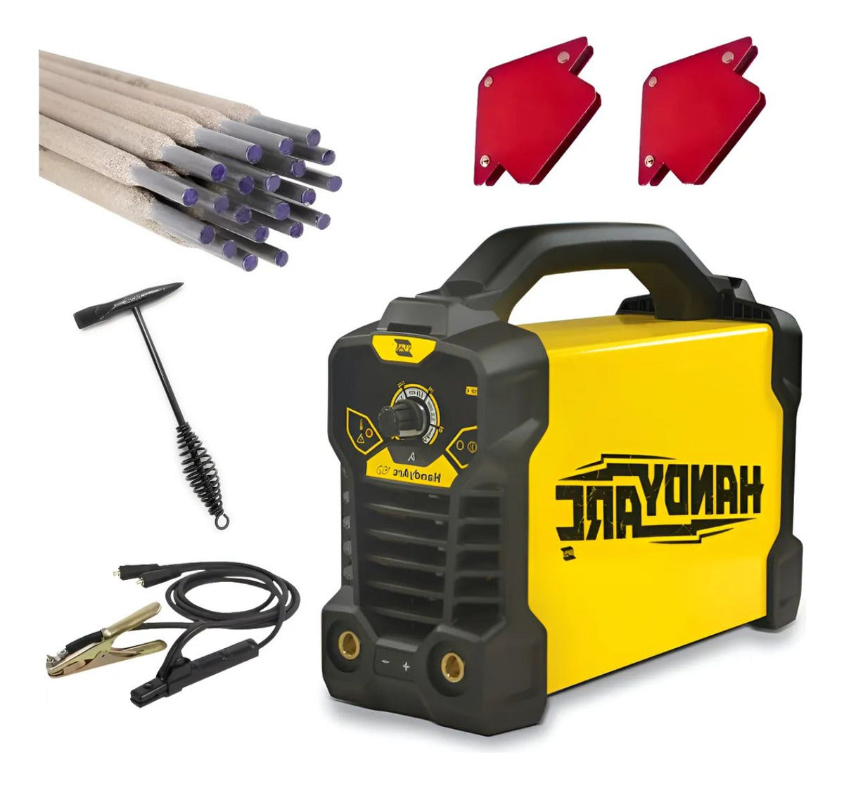 Soldadora Inverter Esab Handy Arc 162i + Combo