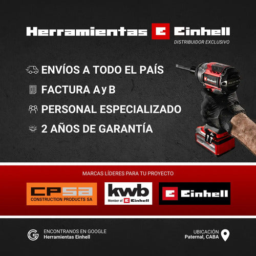 Organizador De Herramientas Einhell E-case Con Cajones Rojo