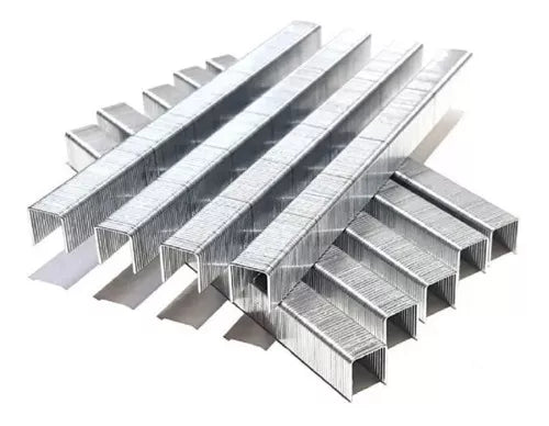 Grampas Miles N3 de 4 mm, 1000 unidades, ideales para engrampado industrial y uso general.