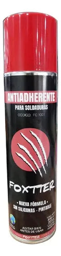Antiadherente Para Soldadura Mig Flux Foxtter Aerosol 440 Ml