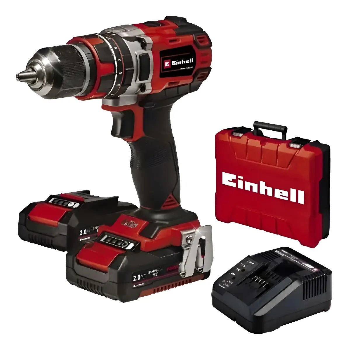 Taladro Atornillador 18v 2 Bat.litio Percutor 60 Nm Brushles