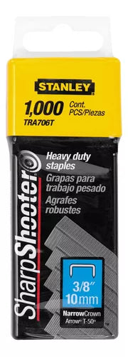 Grapas 3/8 Pulgadas 10mm Para Modelos Stanley 04 Tra706T