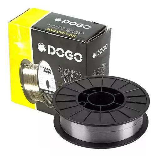Alambre Mig Soldar Sin Gas Flux 08mm Rollo 450g Certifi Dogo Dog25610