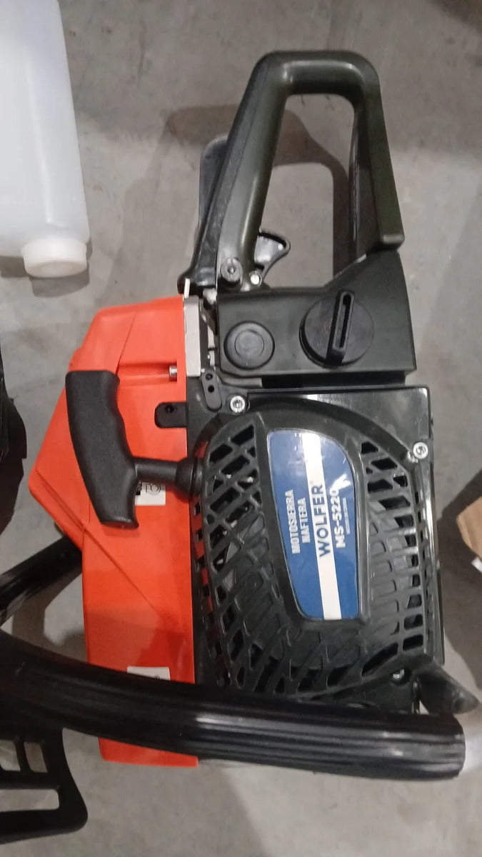 Motosierra A Explosión Wolfer MS-5220 52cc Espada 50 cm - Reacondicionado