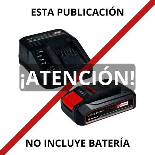 Sierra De Cinta Inalámbrica Einhell Te-mb 18/127 Li Solo